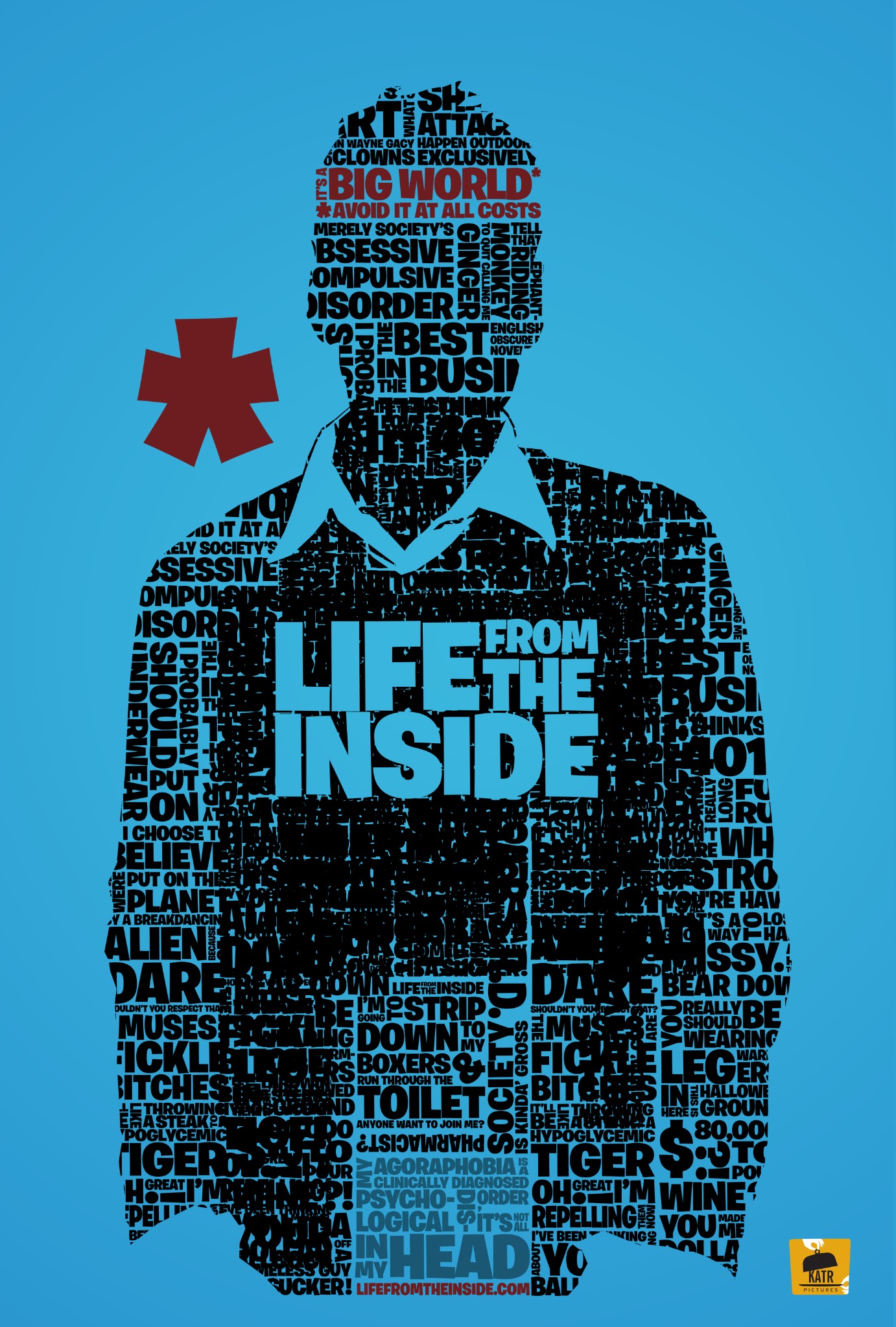 Life from the Inside poster built from Mason's dialogue